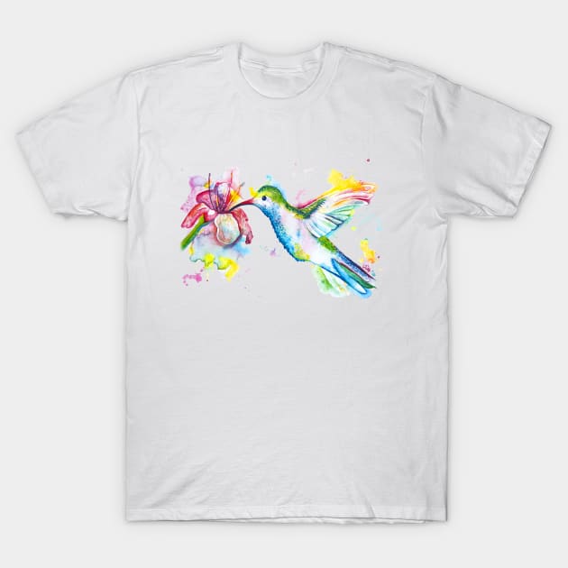 Hummingbird T-Shirt by TiffanisTropics